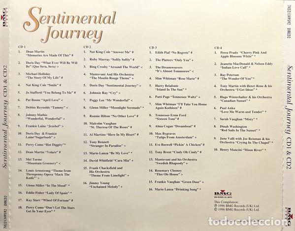 CDs de m&uacute;sica: Various &ndash; Sentimental Journey - PRECINTADO - 4 x CD - Foto 2