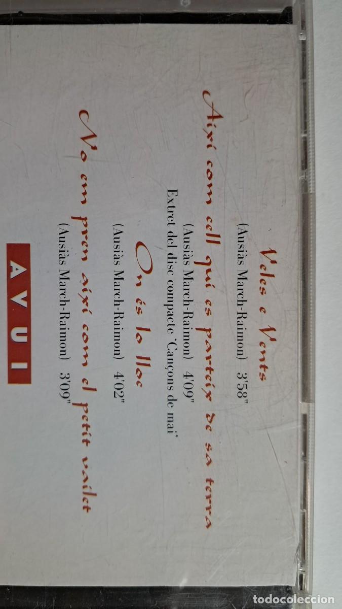 CDs de m&uacute;sica: CD RAIMON: VELES E VENTS 1997 - Foto 2