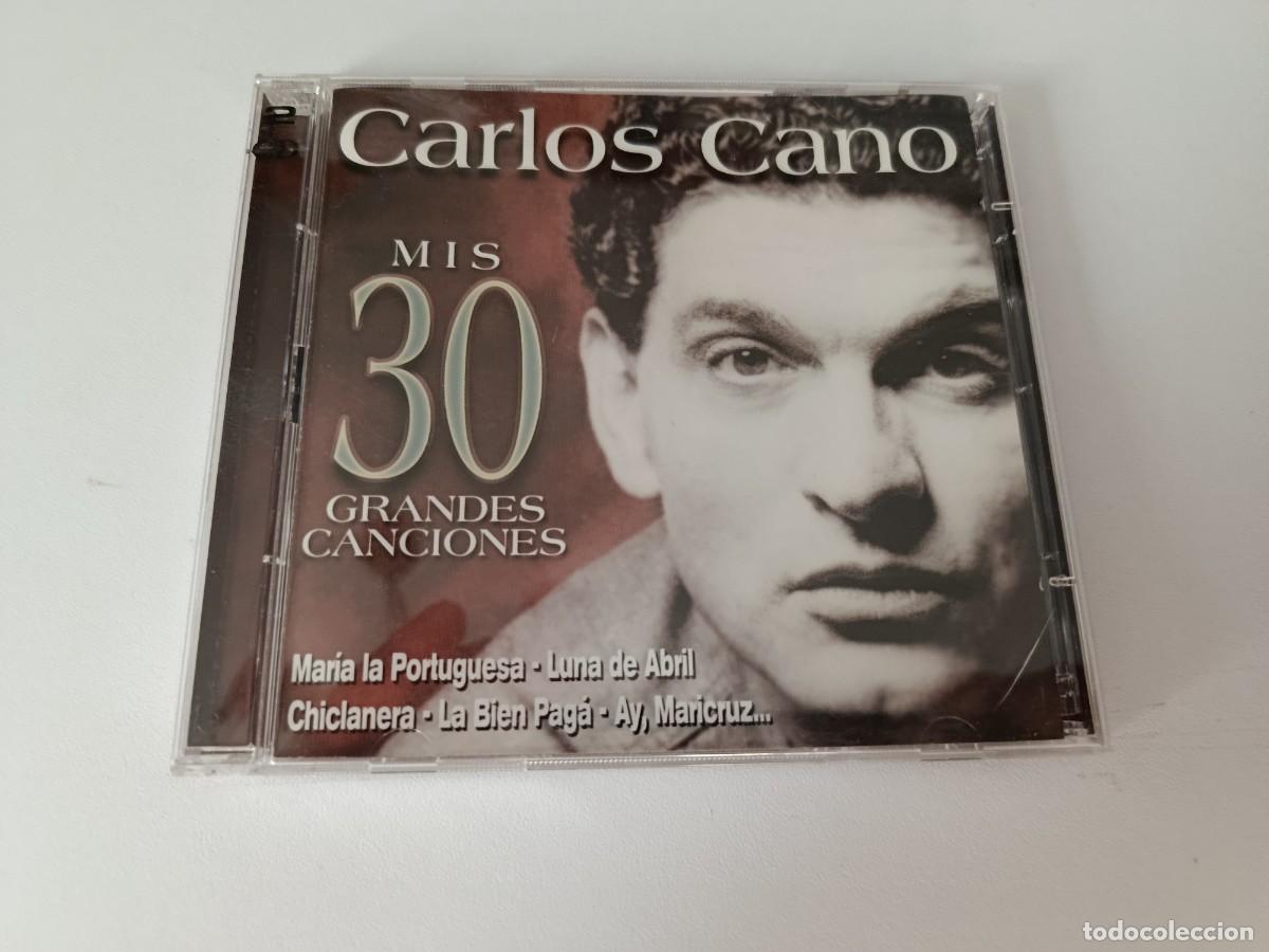 CDs de m&uacute;sica: 2 CD CON LOS GRANDES EXITOS DE CARLOS CANO - Foto 1