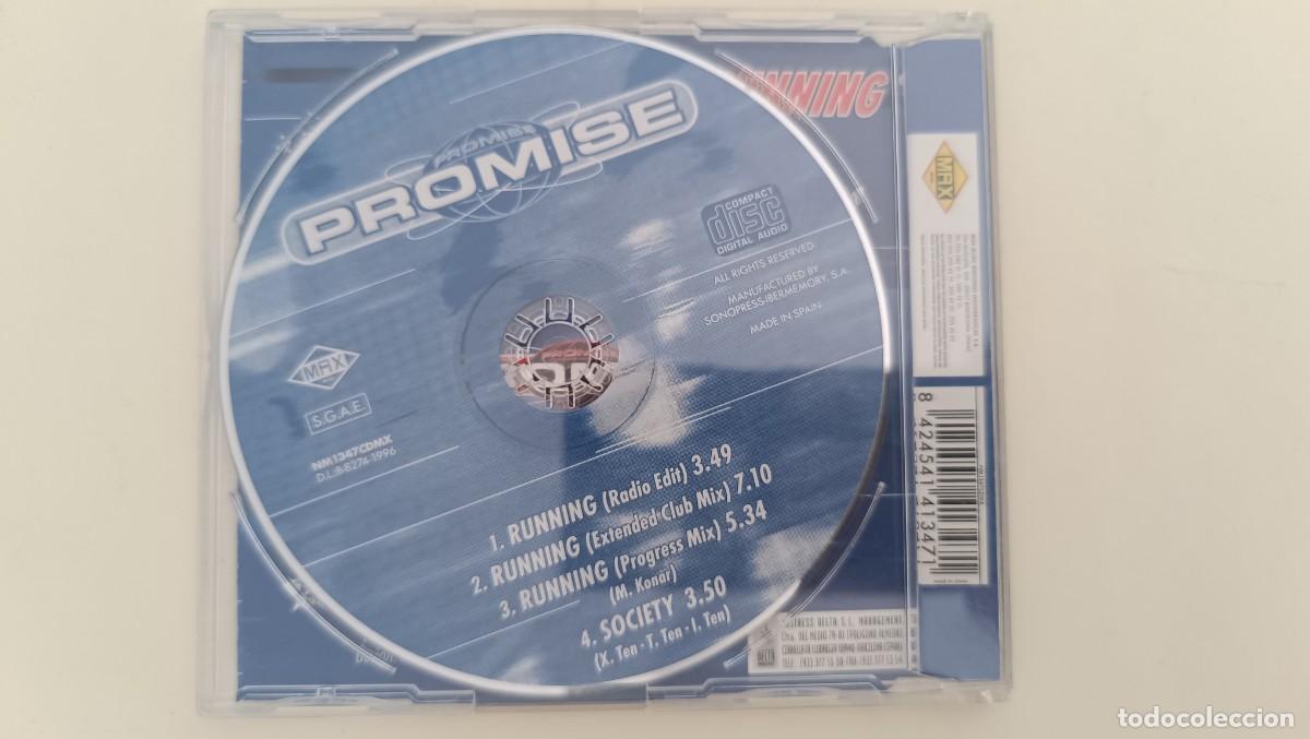 CDs de m&uacute;sica: Promise &ndash; Running ....... - Foto 2