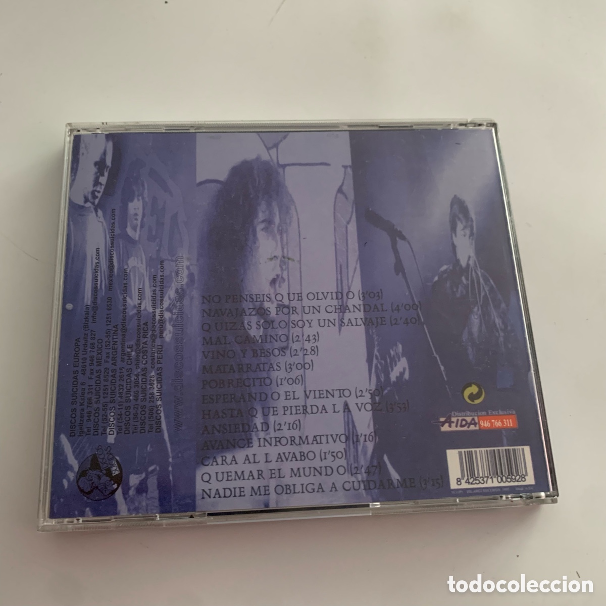 CDs de m&uacute;sica: CD El &Uacute;ltimo Ke Zierre &lrm;&ndash; Esperando Al Viento - Foto 3