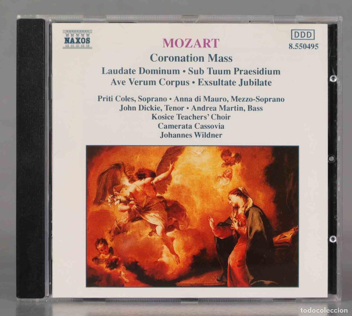CDs de M&uacute;sica: CD. Wildner &ndash; Coronation Mass. Laudate Dominum MOZART