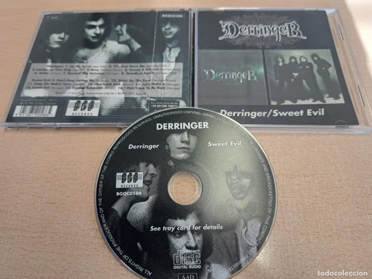 CDs de m&uacute;sica: RICK DERRINGER - CD - DERRINGER + SWEET EVIL - Foto 1