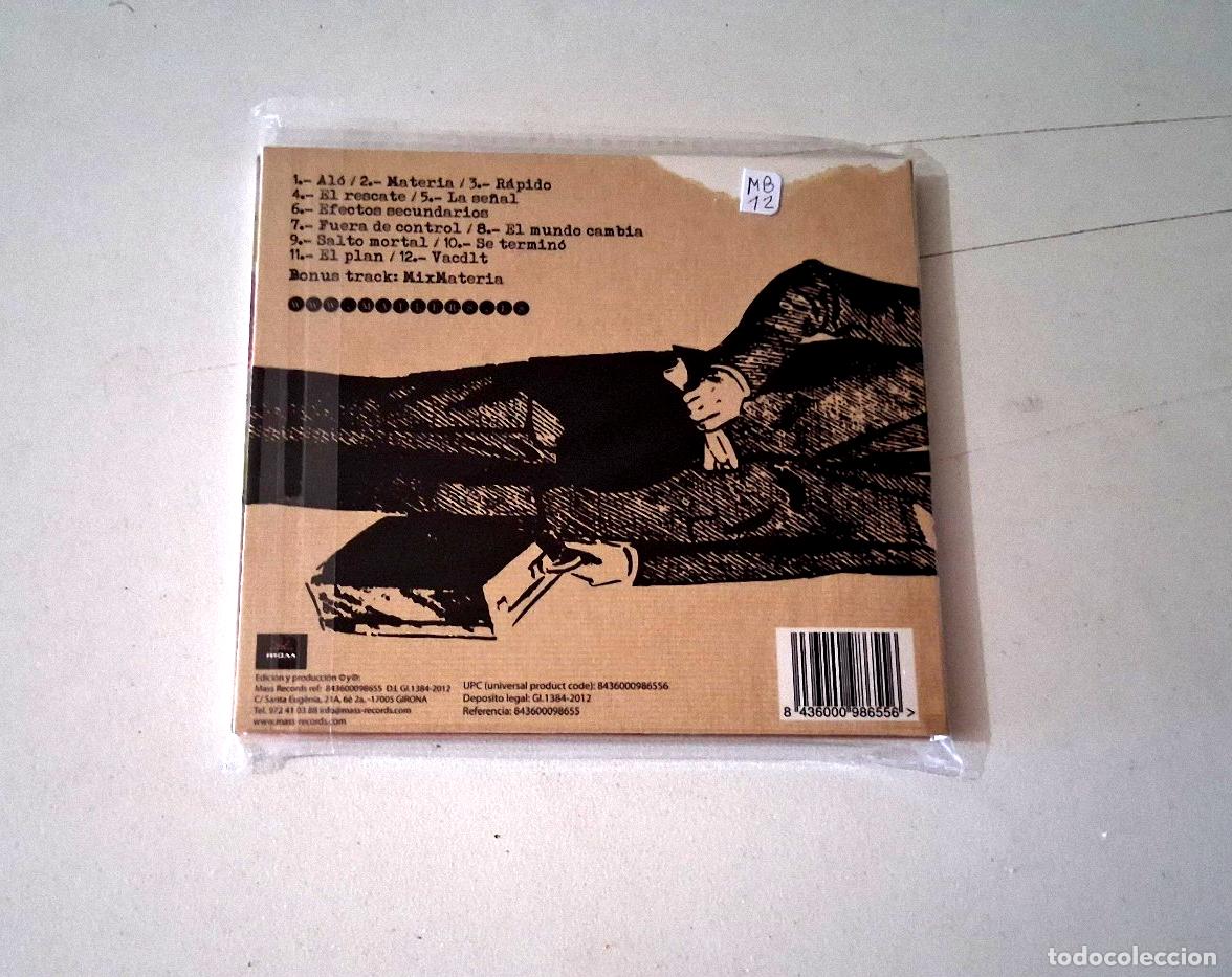 CDs de m&uacute;sica: MAILERS &rdquo;MATERIA&rdquo; CD 12 TRACKS DIGIPACK - Foto 2