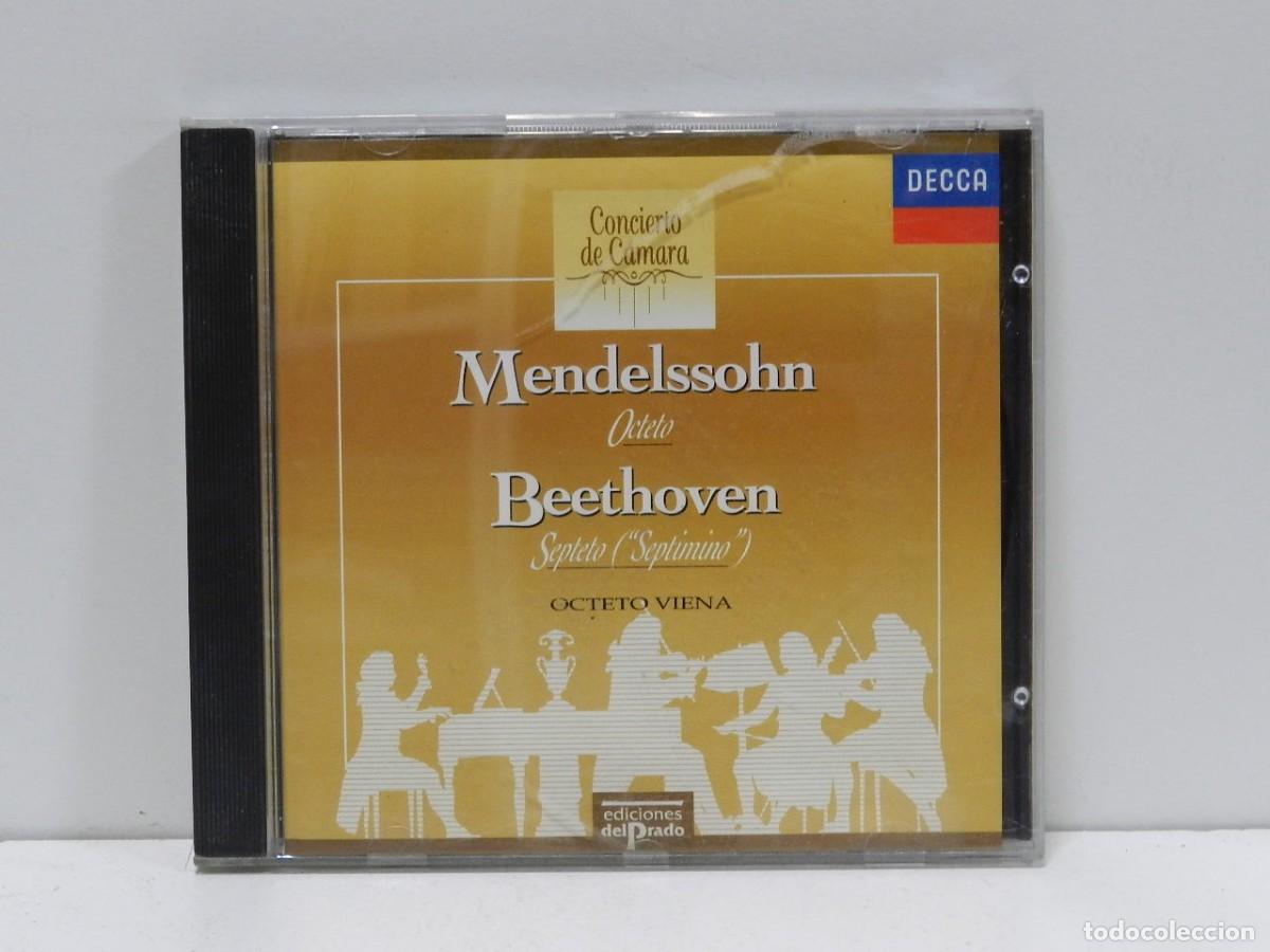 CDs de m&uacute;sica: DISCO CD. Meldelssohn, Beethoven &ndash; Octeto, Septeto. COMPACT DISC. - Foto 1