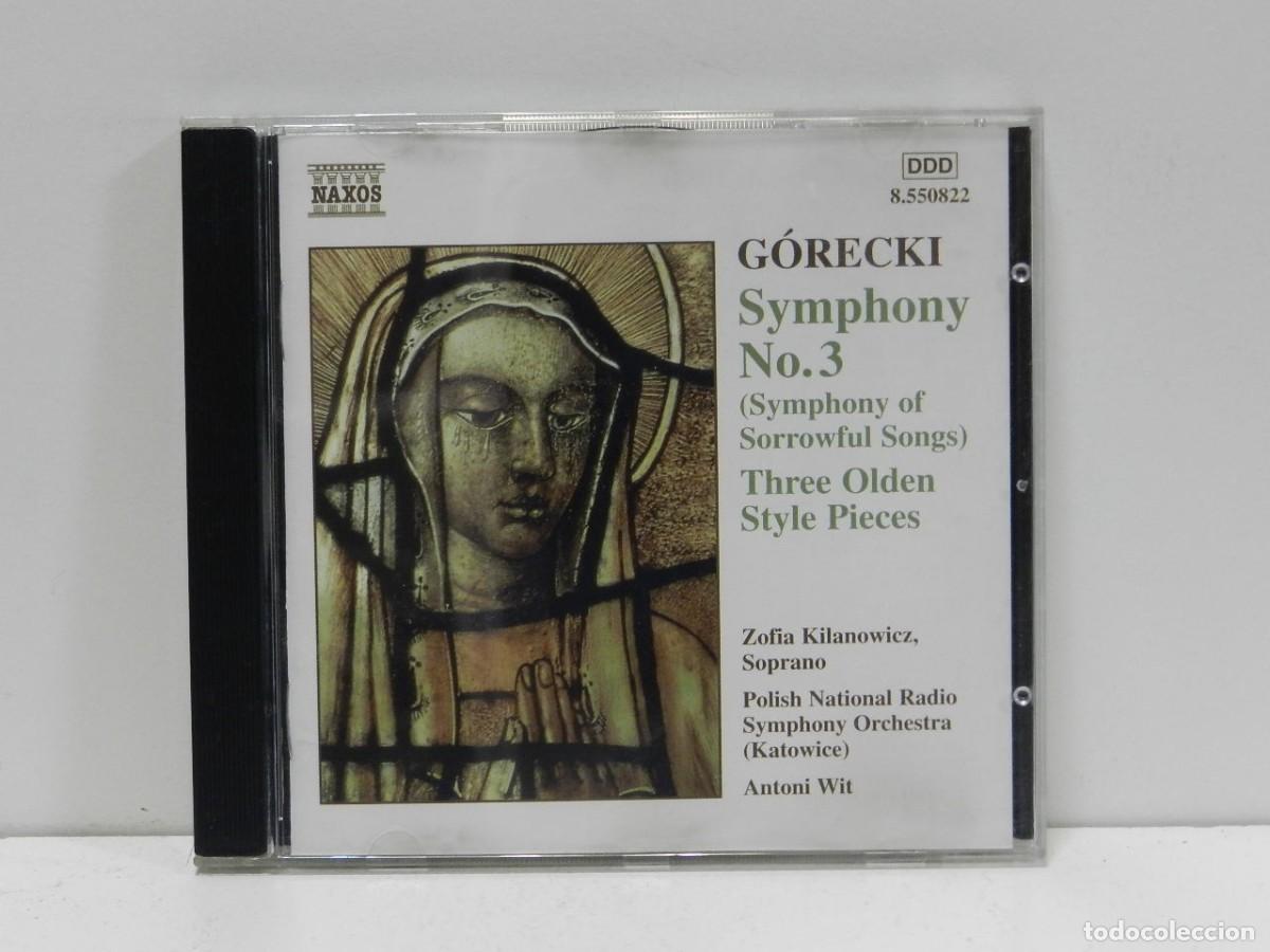 CDs de m&uacute;sica: DISCO CD. G&oacute;recki &ndash; Symphony No. 3. COMPACT DISC. - Foto 1