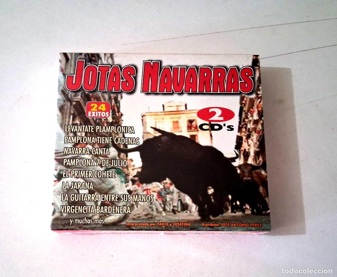 CDs de m&uacute;sica: CD &rdquo;JOTAS NAVARRAS&rdquo; 2CD 24 TRACKS PRECINTADO SEALED 24 EXITOS - Foto 1