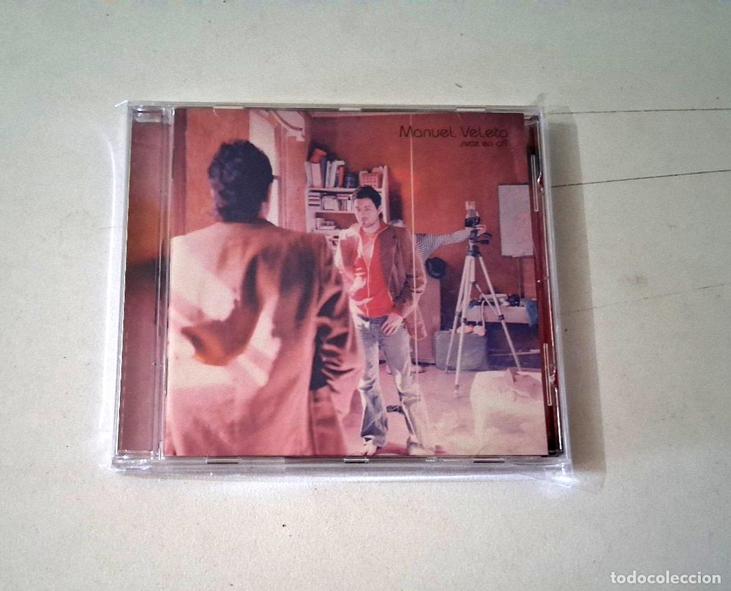 CDs de m&uacute;sica: MANUEL VELETA &rdquo;VOZ EN OFF&rdquo; CD 12 TRACKS - Foto 1