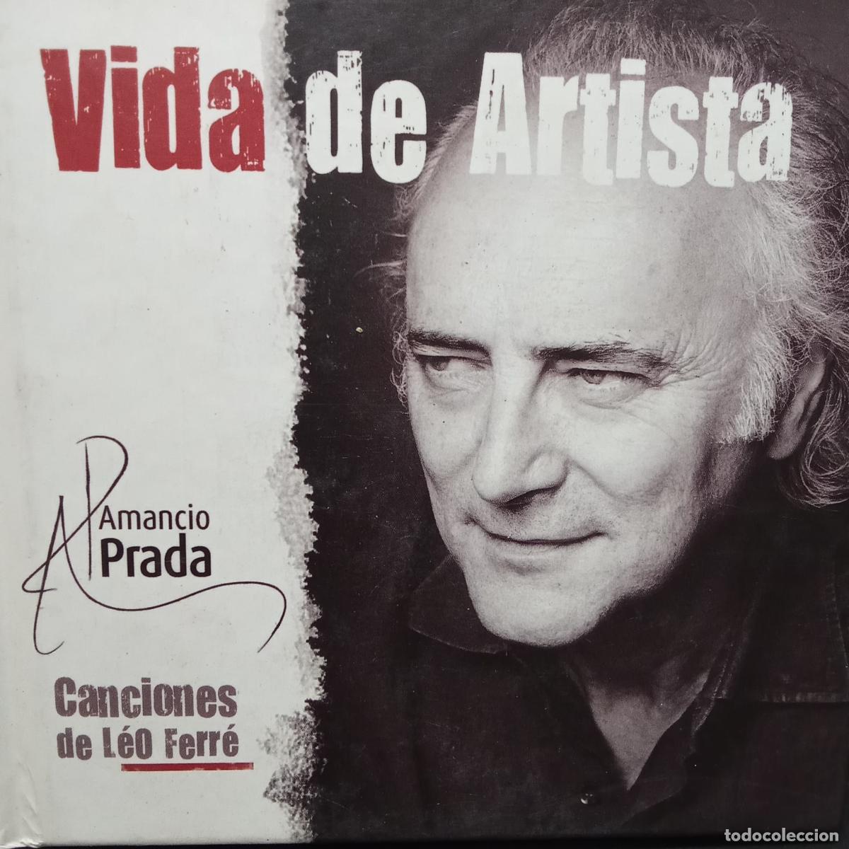 CDs de m&uacute;sica: AMANCIO PRADA - Vida de artista - CD + LIBRO - Foto 1