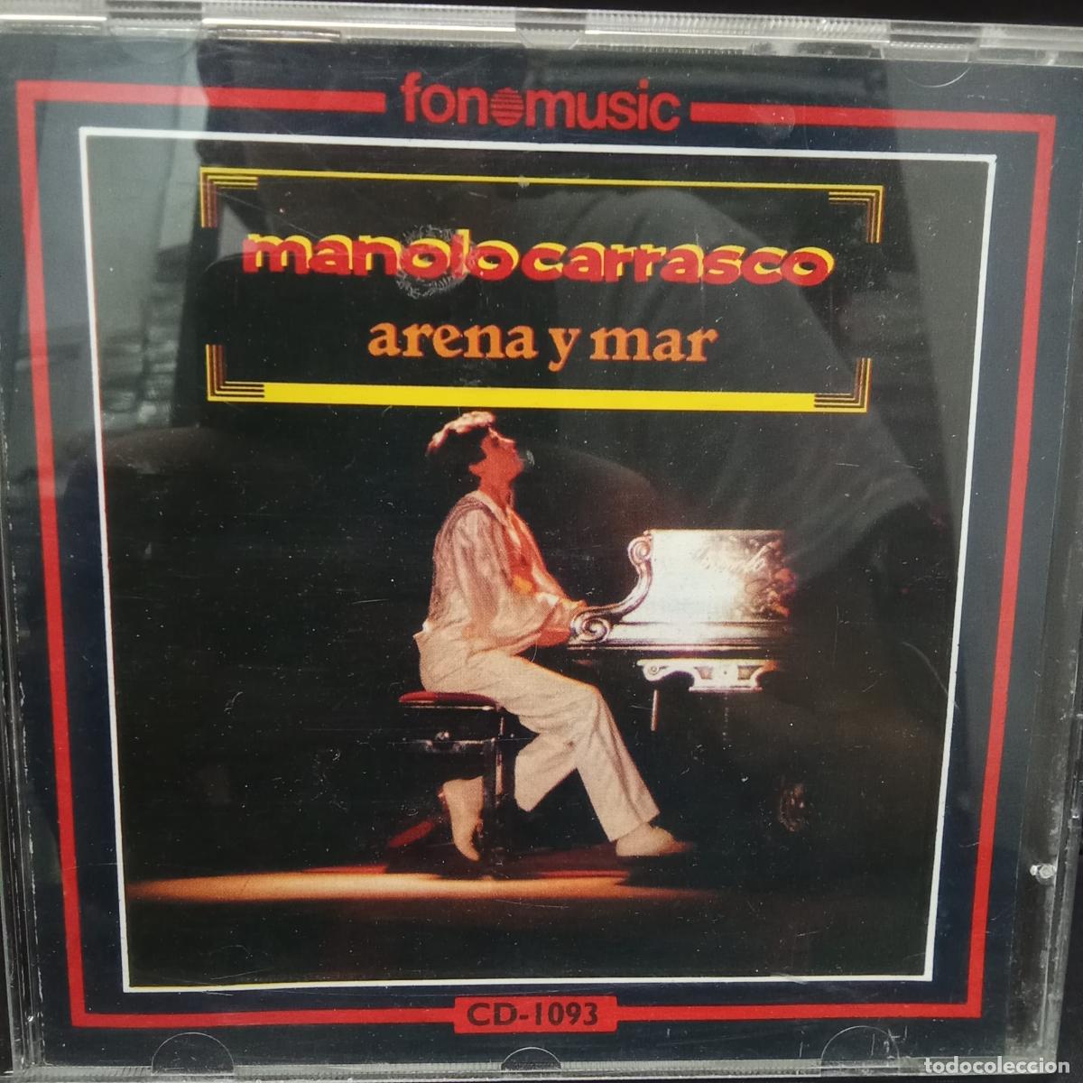 CDs de m&uacute;sica: MANOLO CARRASCO, ARENA Y MAR. CD - Foto 1