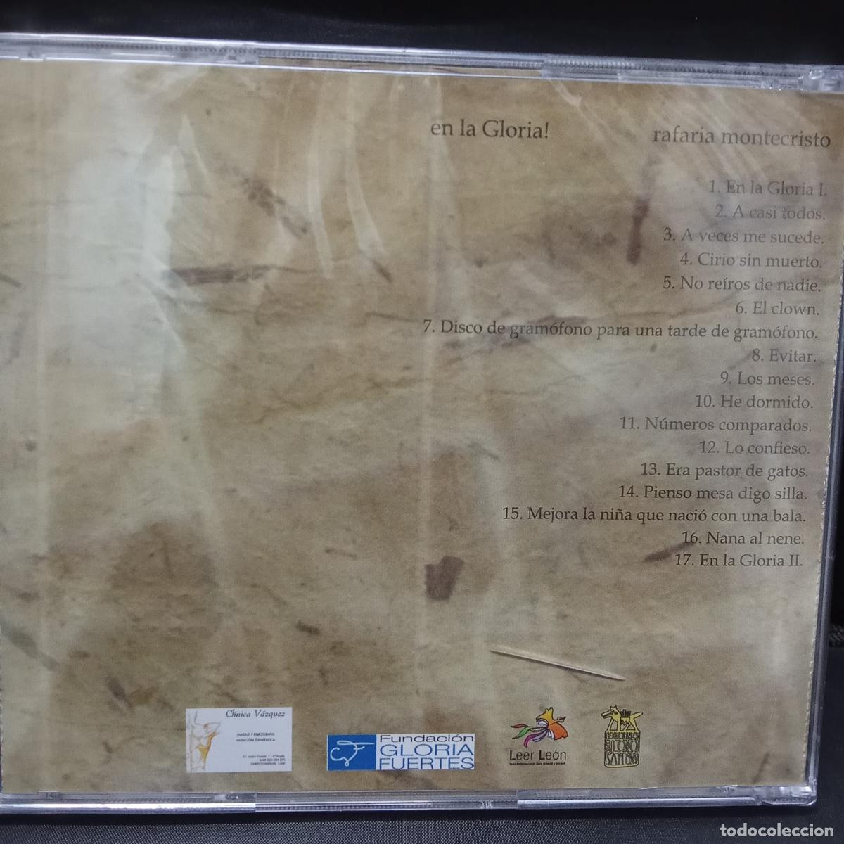 CDs de m&uacute;sica: RAFARIA MONTECRISTO, EN LA GLORIA! - CD - Foto 2