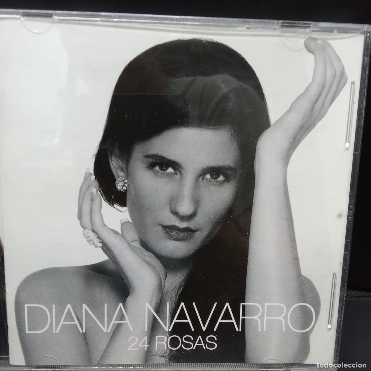 CDs de m&uacute;sica: DIANA NAVARRO, 24 ROSAS. CD - Foto 1