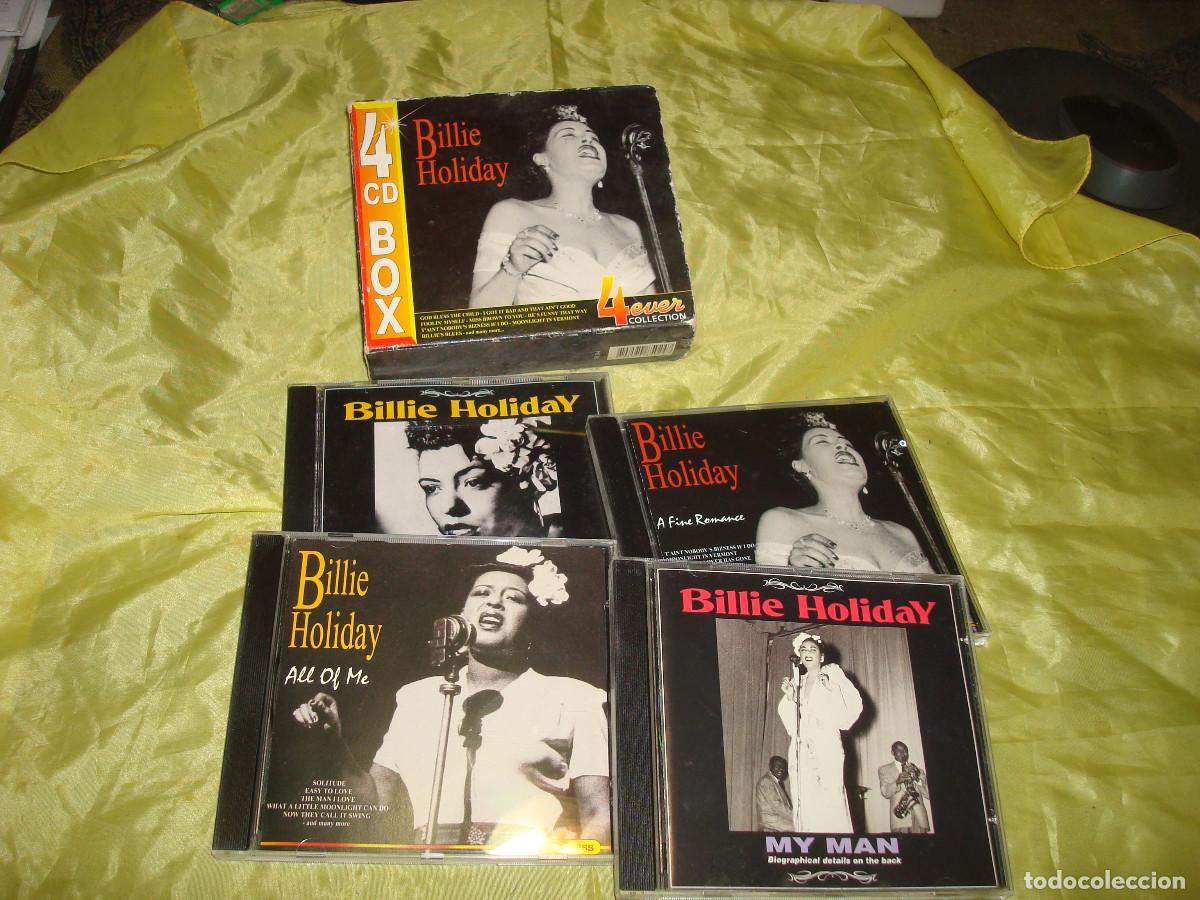 CDs de m&uacute;sica: BILLIE HOLIDAY. 4 CD&acute;S BOX. IMPECABLE - Foto 1
