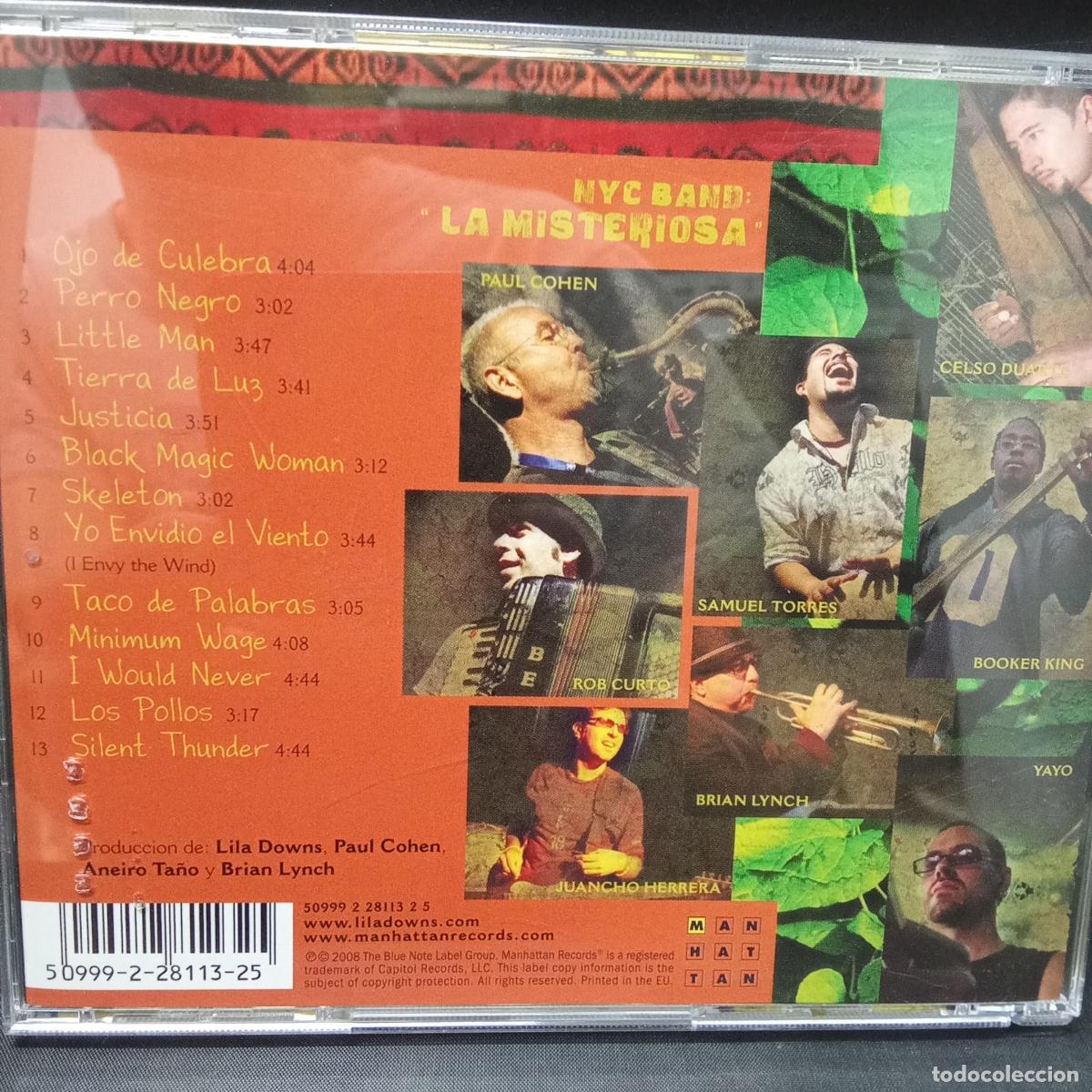 CDs de m&uacute;sica: LILA DOWNS, OJO DE CULEBRA. CD - Foto 2