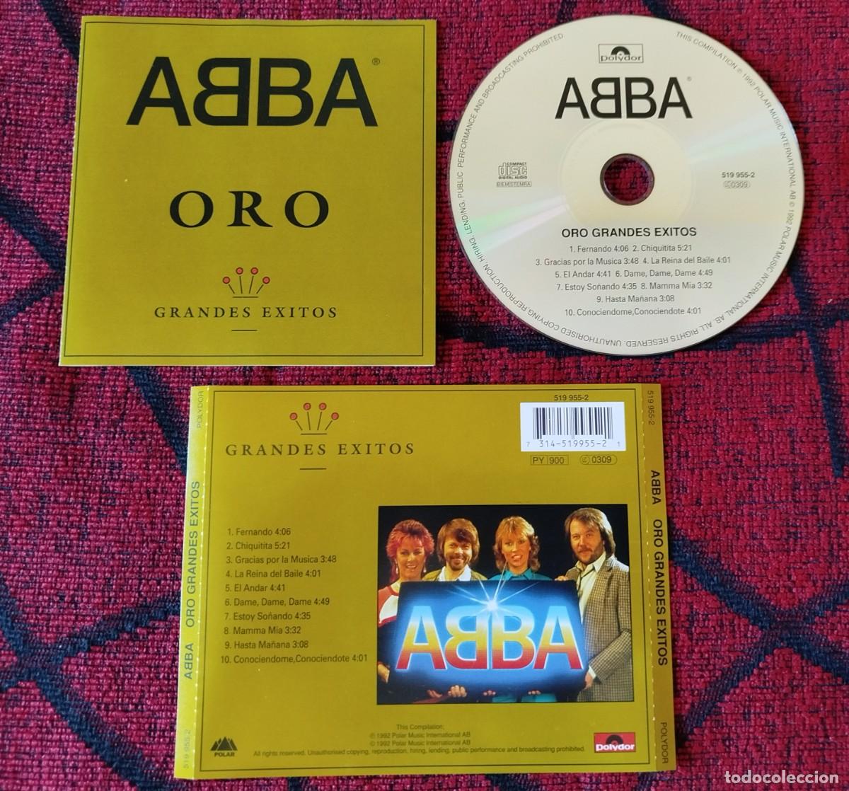CDs de m&uacute;sica: ABBA ** Oro ** CD ORIGINAL 1992 - Foto 1