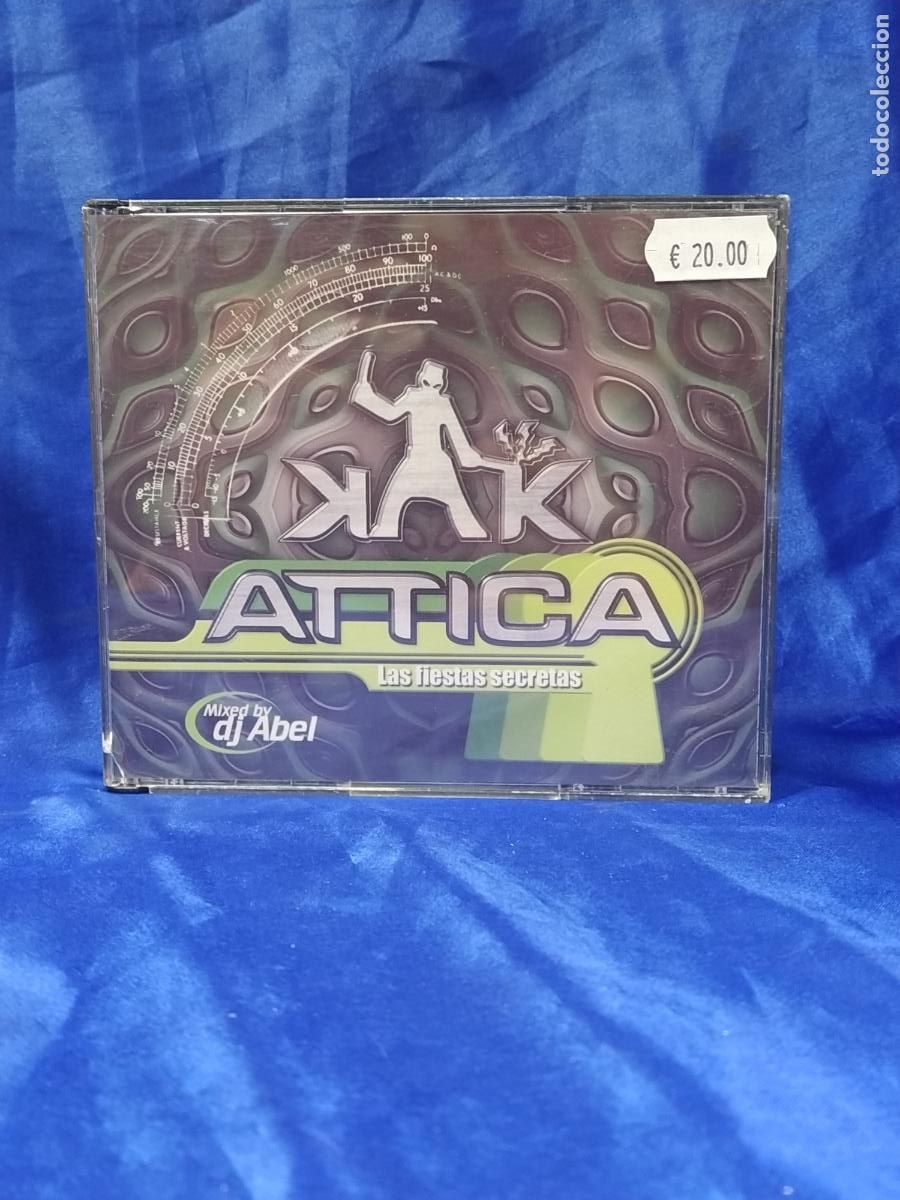 CDs de m&uacute;sica: CD MUSICA TECHNO DANCE ATTICA - Foto 1