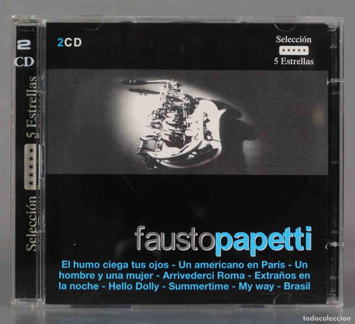 CDs de m&uacute;sica: CD. FAUSTO PAPETTI. SELECCION 5 ESTRELLAS - Foto 1