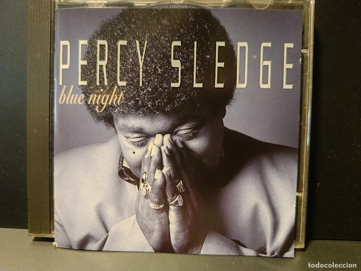 CDs de m&uacute;sica: PERCY SLEDGE - BLUE NIGHT - CD 1994 PEPETO - Foto 1