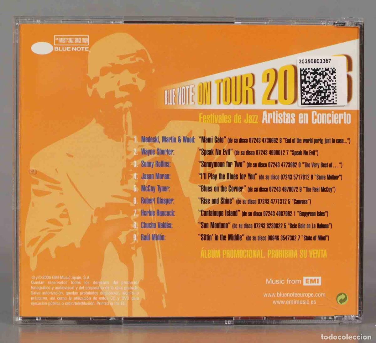CDs de m&uacute;sica: CD. Blue Note on Tour 2006 - Foto 2
