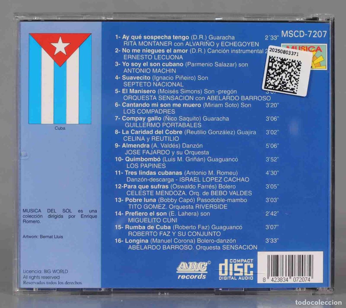 CDs de m&uacute;sica: CD. CUBA &acute;98. GALA DE LUJO - Foto 2