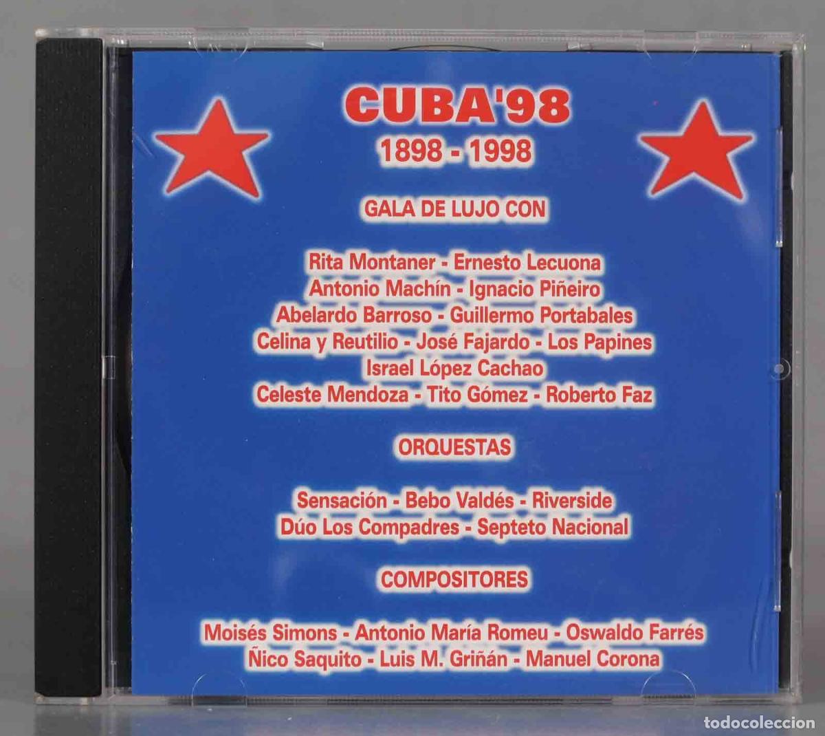 CDs de m&uacute;sica: CD. CUBA &acute;98. GALA DE LUJO - Foto 1