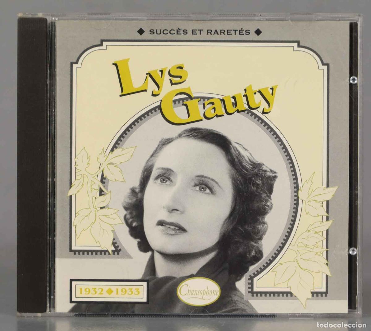 CDs de m&uacute;sica: CD. Lys Gauty &ndash; 1932&ndash;1933 - Foto 1