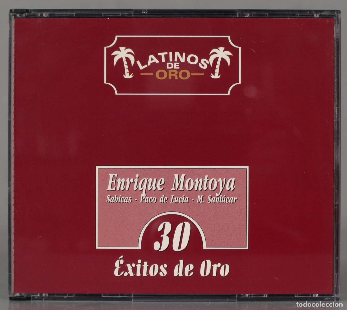 CDs de m&uacute;sica: CD. ENRIQUE MONTOYA. 30 EXITOS DE ORO - Foto 1