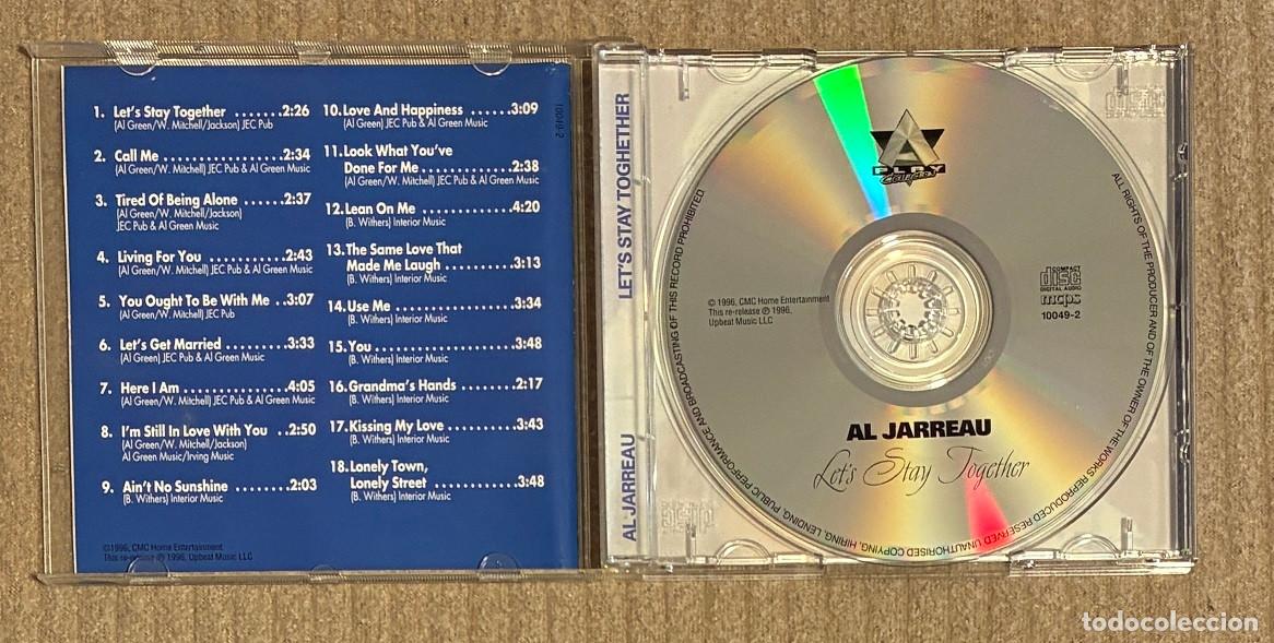 CDs de m&uacute;sica: Al Jarreau. Lets Stay Together (0807CD) - Foto 3
