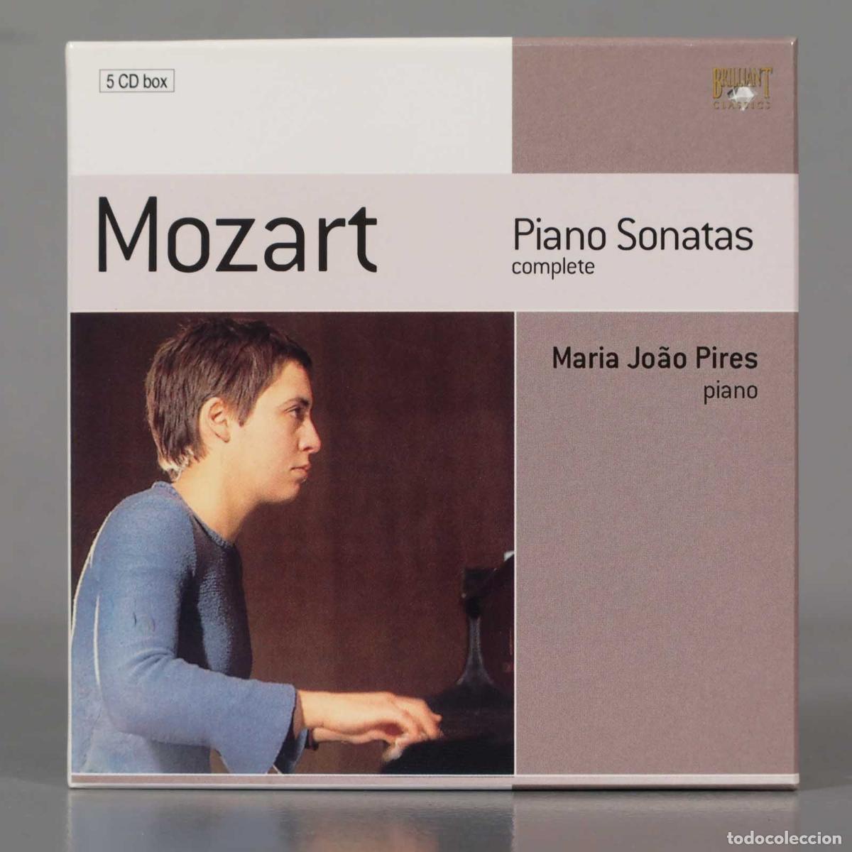 CDs de M&uacute;sica: CD. Mozart, Maria Jo&atilde;o Pires &ndash; Piano Sonatas (Complete)