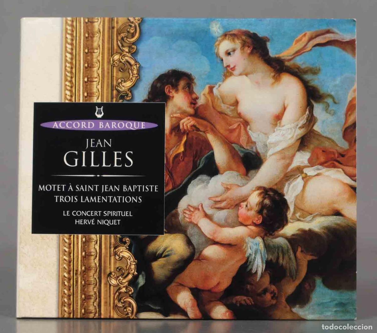Music CDs: CD. Gilles - Le Concert Spirituel, Herv&eacute; Niquet &ndash; Motet &Agrave; Saint Jean Baptiste &bull; Trois Lamentations