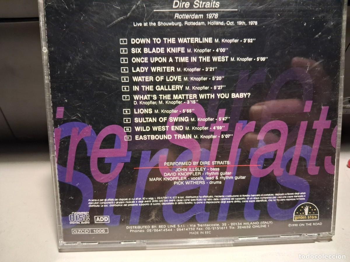 CDs de m&uacute;sica: CD DIRE STRAITS : ROTTERDAM 1978 (LIVE) - Foto 2