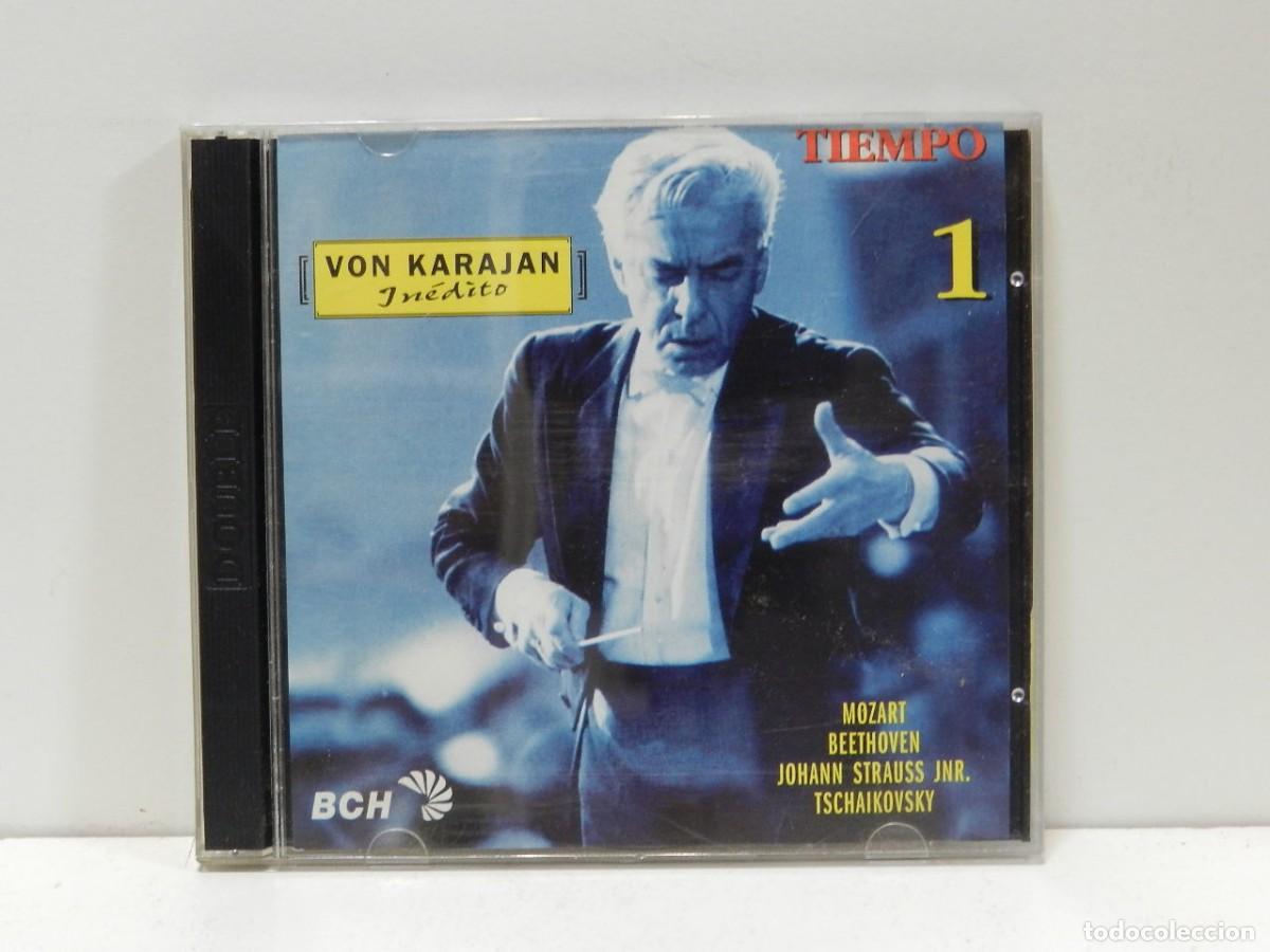 CDs de m&uacute;sica: DISCO CD. Von Karajan &ndash; Tiempo 1. COMPACT DISC. - Foto 1