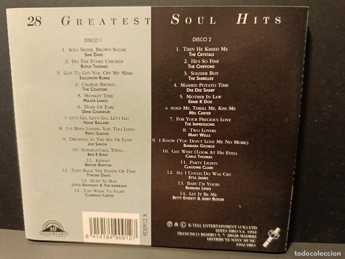 CDs de m&uacute;sica: DOBLE CD. Soul Classics 3. COMPACT DISC. PEPETO - Foto 2