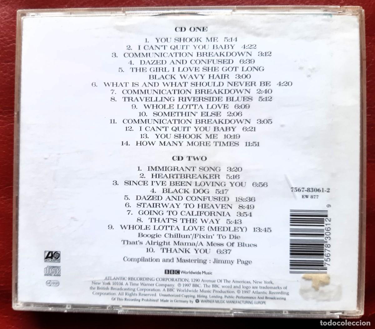 CDs de m&uacute;sica: LED ZEPPELIN - BBC SESSIONS 2xCD - Foto 2