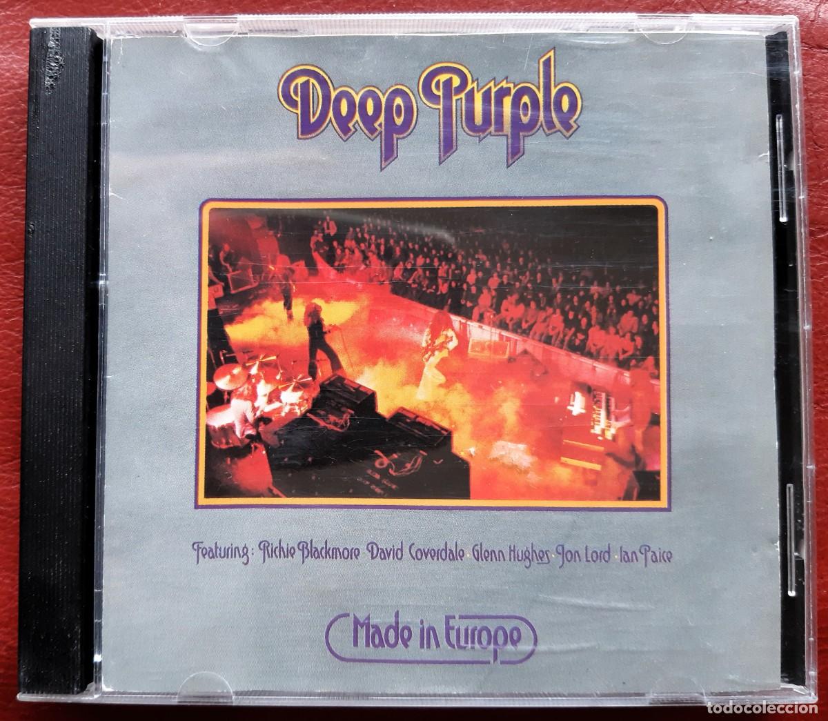 CDs de m&uacute;sica: DEEP PURPLE - MADE IN EUROPA CD - Foto 1