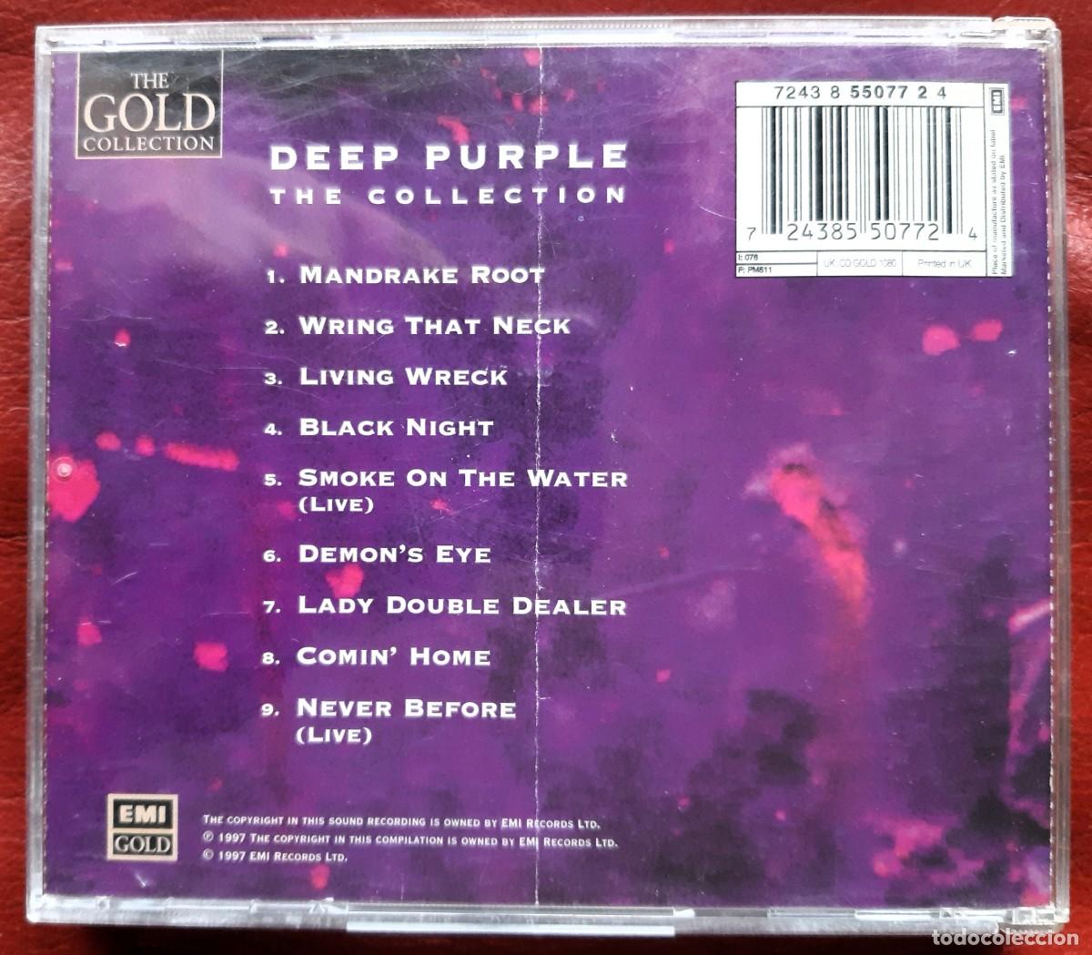 CDs de m&uacute;sica: DEEP PURPLE - THE COLLECTION CD - Foto 2