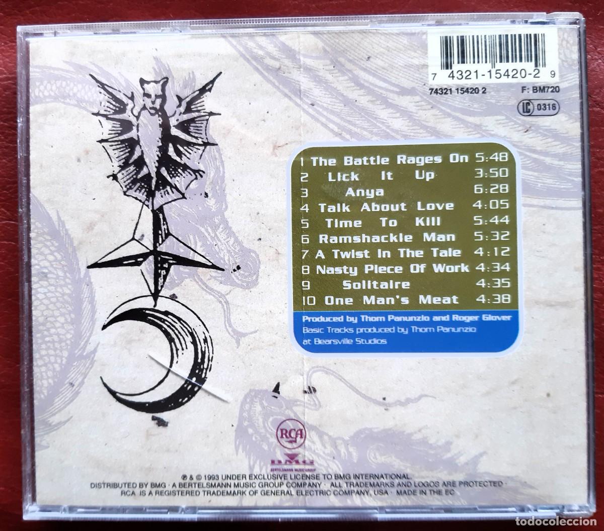 CDs de m&uacute;sica: DEEP PURPLE - THE BATTLE RAGES ON CD - Foto 2