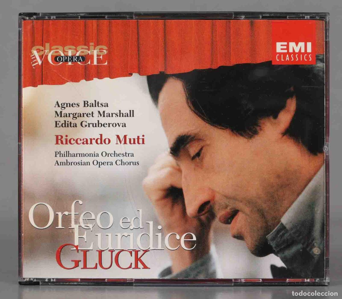 CDs de m&uacute;sica: CD. Orfeo Ed Euridice. MUTI. GLUCK - Foto 1