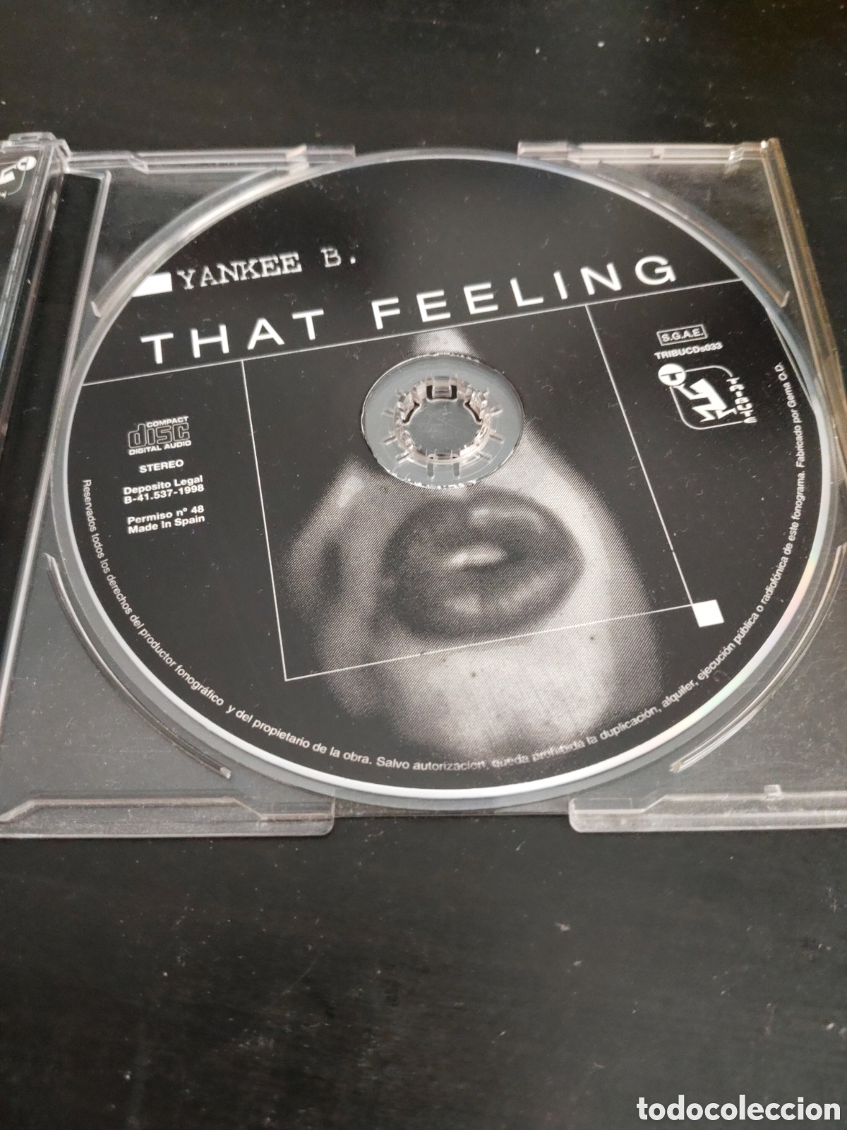 CDs de m&uacute;sica: Yankee B.&nbsp;&ndash;&nbsp;That Feeling. Cd maxi single 1998 Espa&ntilde;a - Foto 2