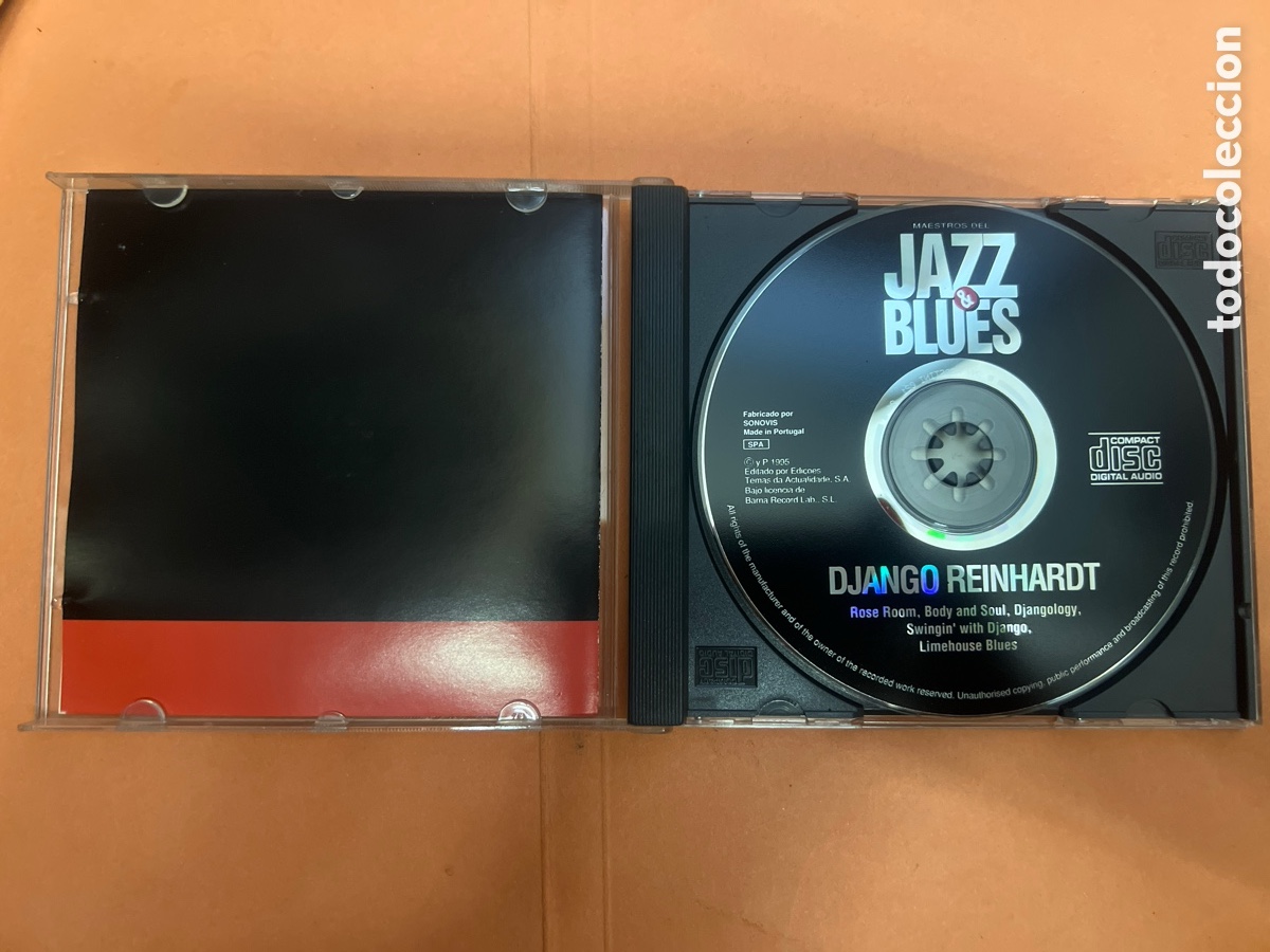 CDs de m&uacute;sica: T1/B2/X2. CD - Django Reinhardt - Foto 3