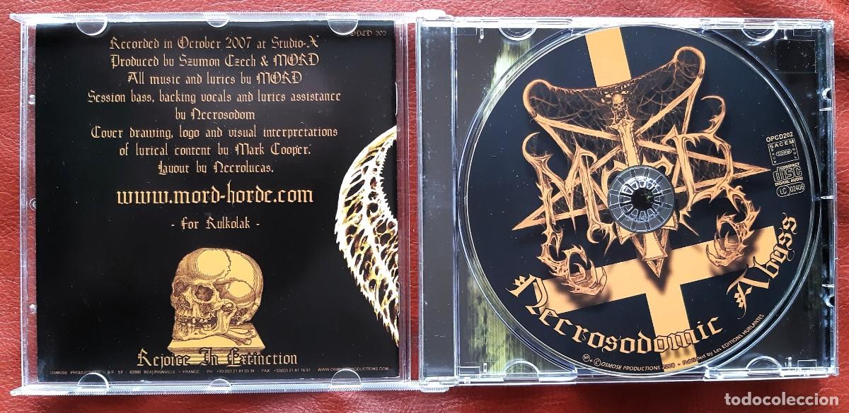 CDs de m&uacute;sica: MORD - NECROSODOMIC ABYSS CD - Foto 3
