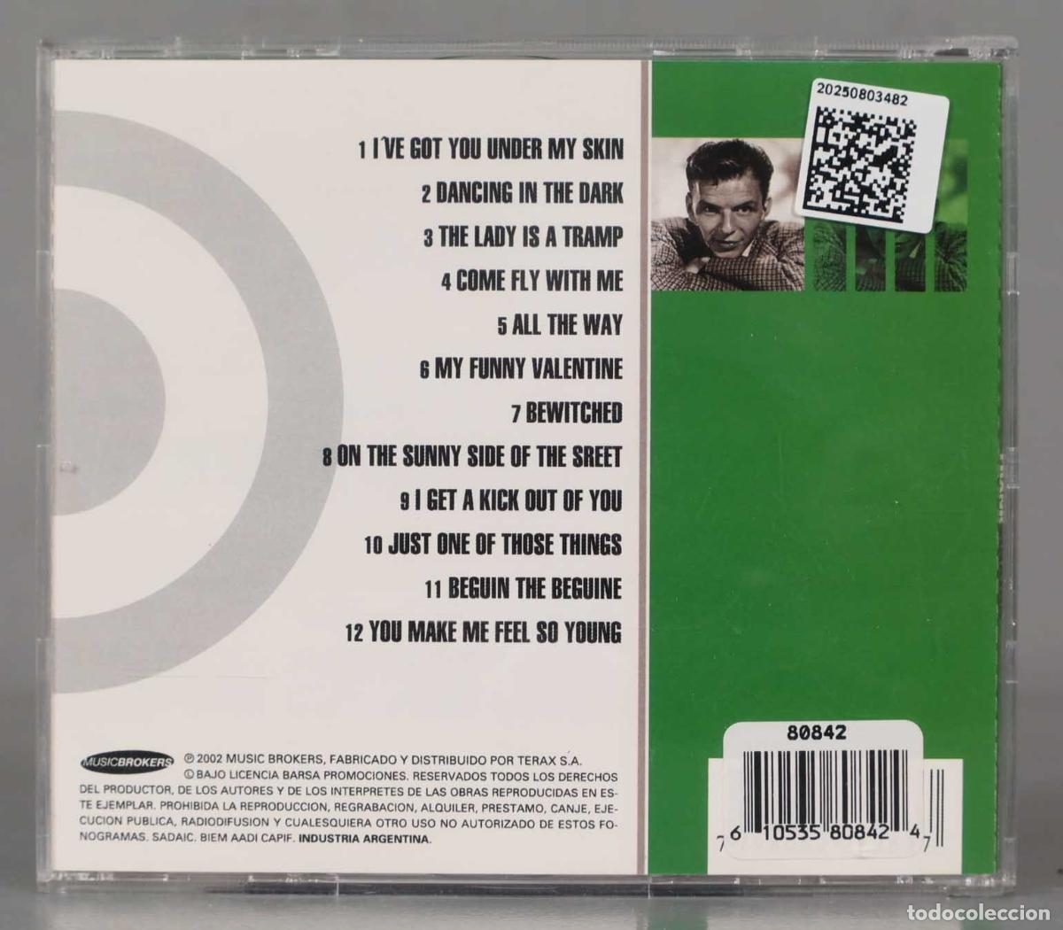 CDs de m&uacute;sica: CD. Frank Sinatra &ndash; S&oacute; O Melhor De Frank Sinatra - Foto 2