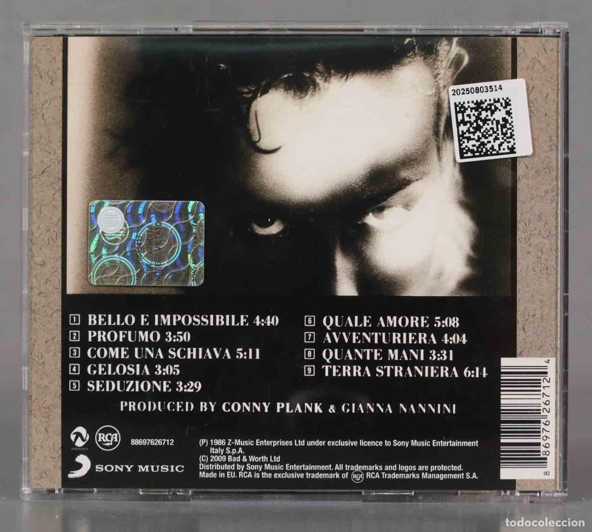 CDs de m&uacute;sica: CD. Gianna Nannini &ndash; Profumo - Foto 2