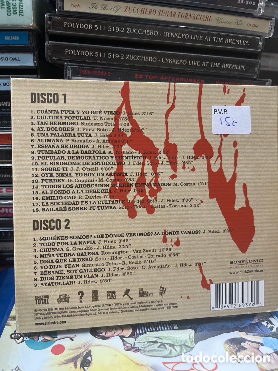 CDs de m&uacute;sica: que parezca un accidente siniestro total - Foto 2
