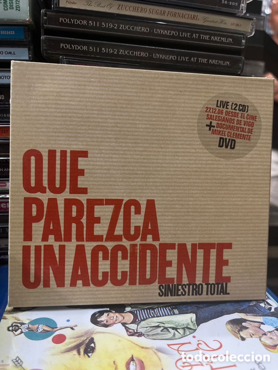 CDs de m&uacute;sica: que parezca un accidente siniestro total - Foto 1