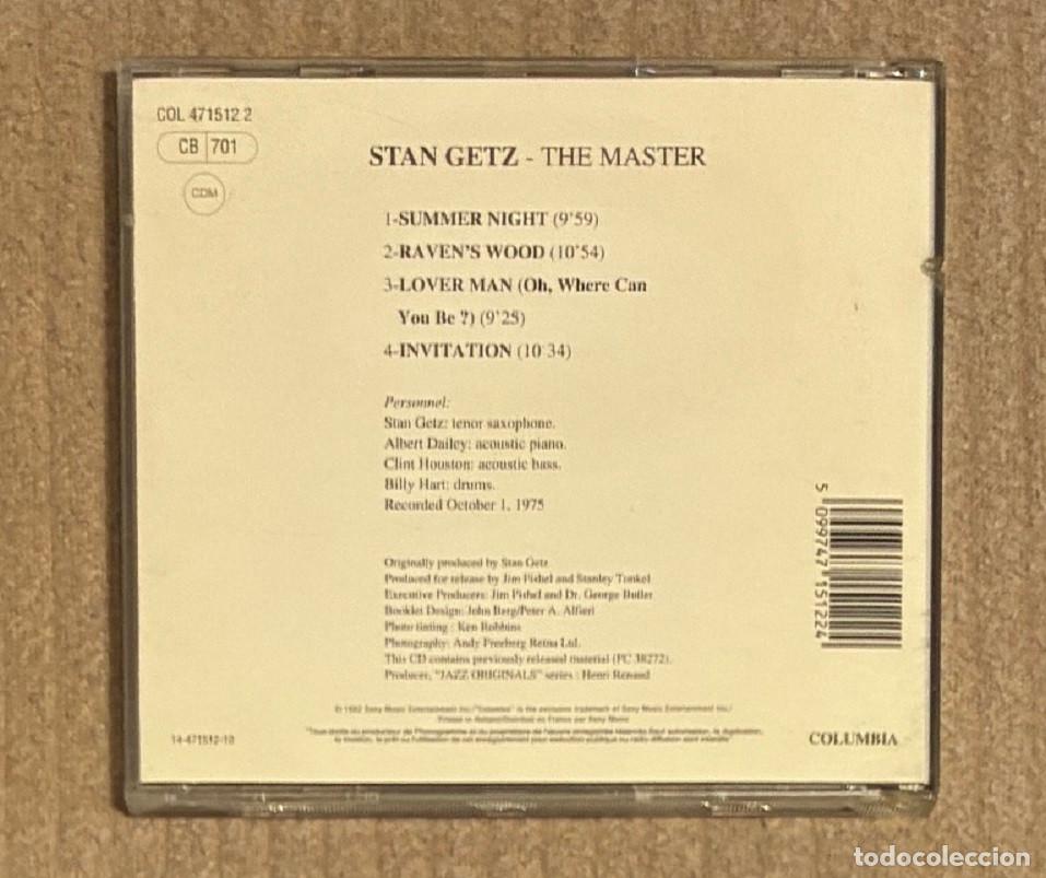 CDs de m&uacute;sica: Stan Getz. The Master (0820CD) - Foto 2