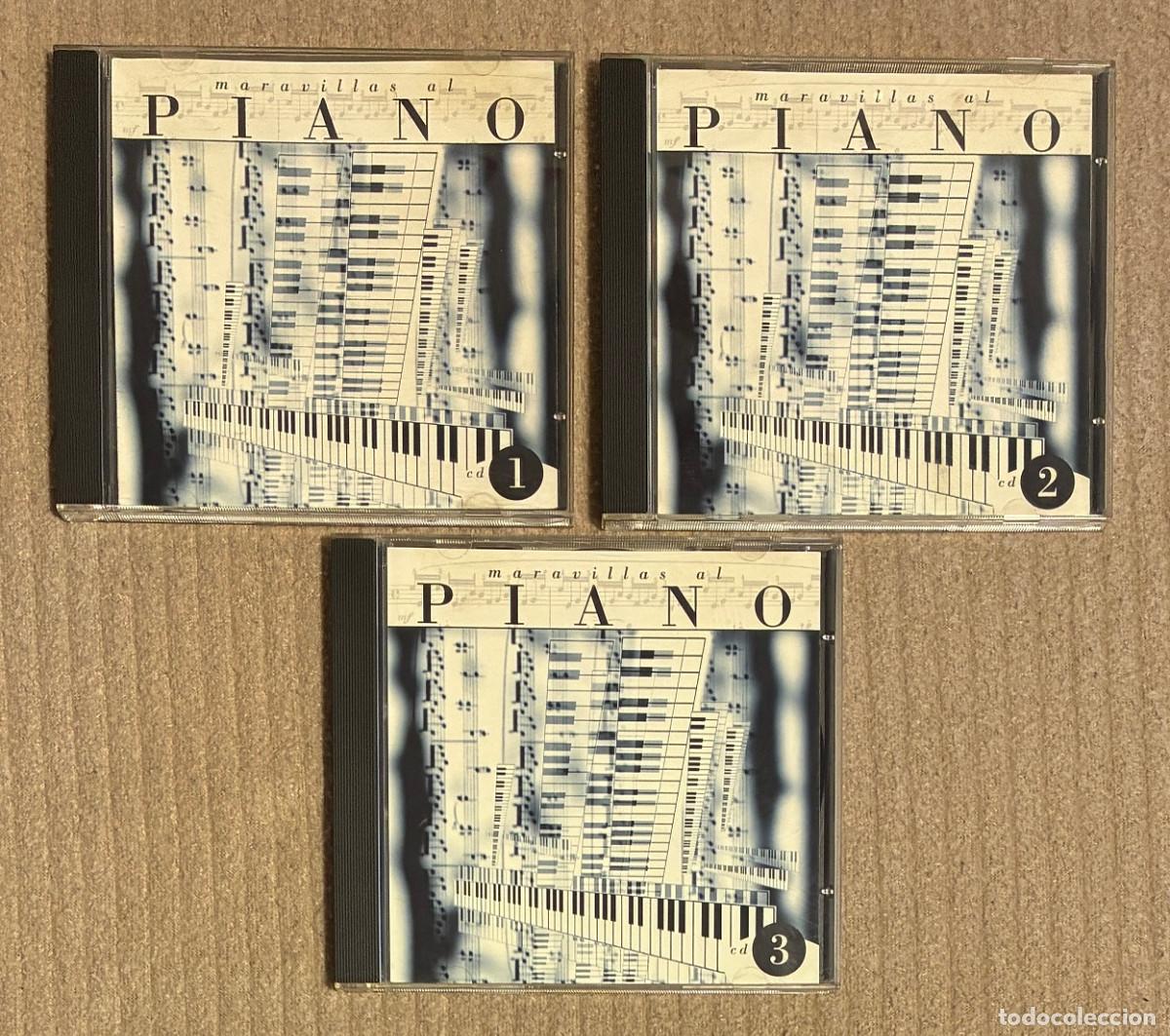 CD de M&uacute;sica: Maravillas al Piano. 3 CD&acute;S (0825CD)