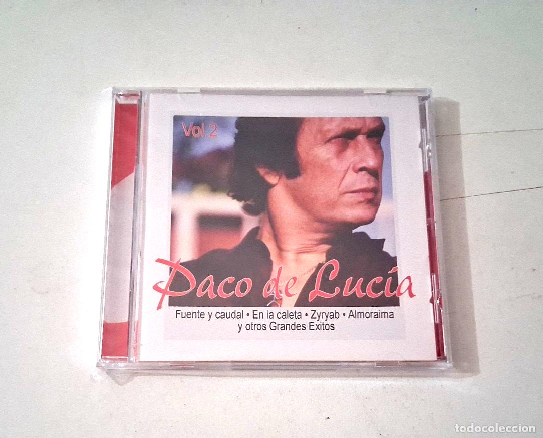 CDs de m&uacute;sica: PACO DE LUCIA &rdquo;EXITOS VOL 2&rdquo; CD 10 TRACKS COMO NUEVO - Foto 1