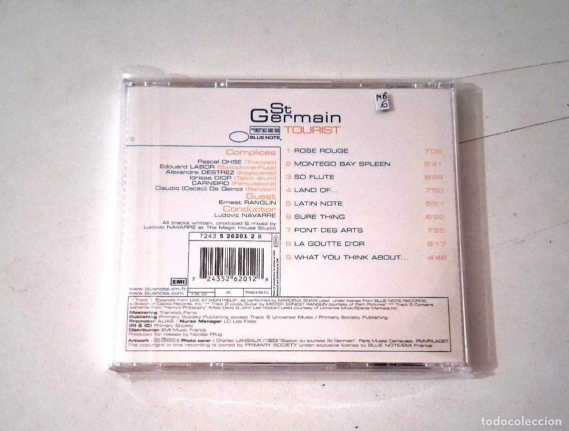 CDs de m&uacute;sica: ST GERMAIN &rdquo;TOURIST&rdquo; CD 9 TRACKS - Foto 2