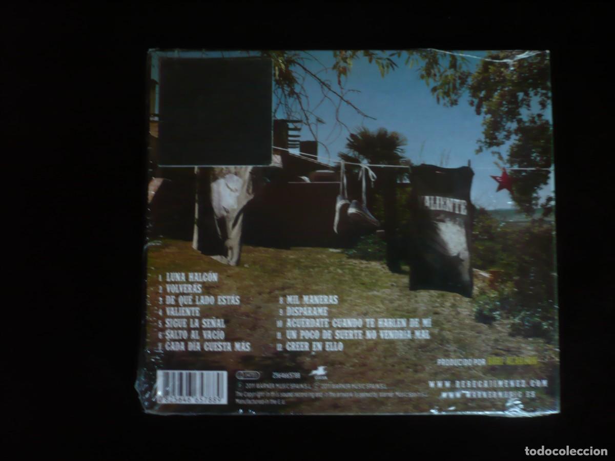 CDs de m&uacute;sica: rebeca jimenez - valiente - cd nuevo precintado - Foto 2